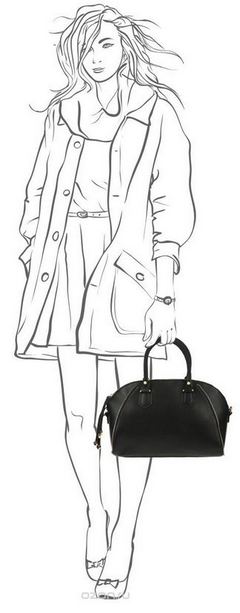 Девушка с модной сумкой. Как выбрать сумочку для женщины